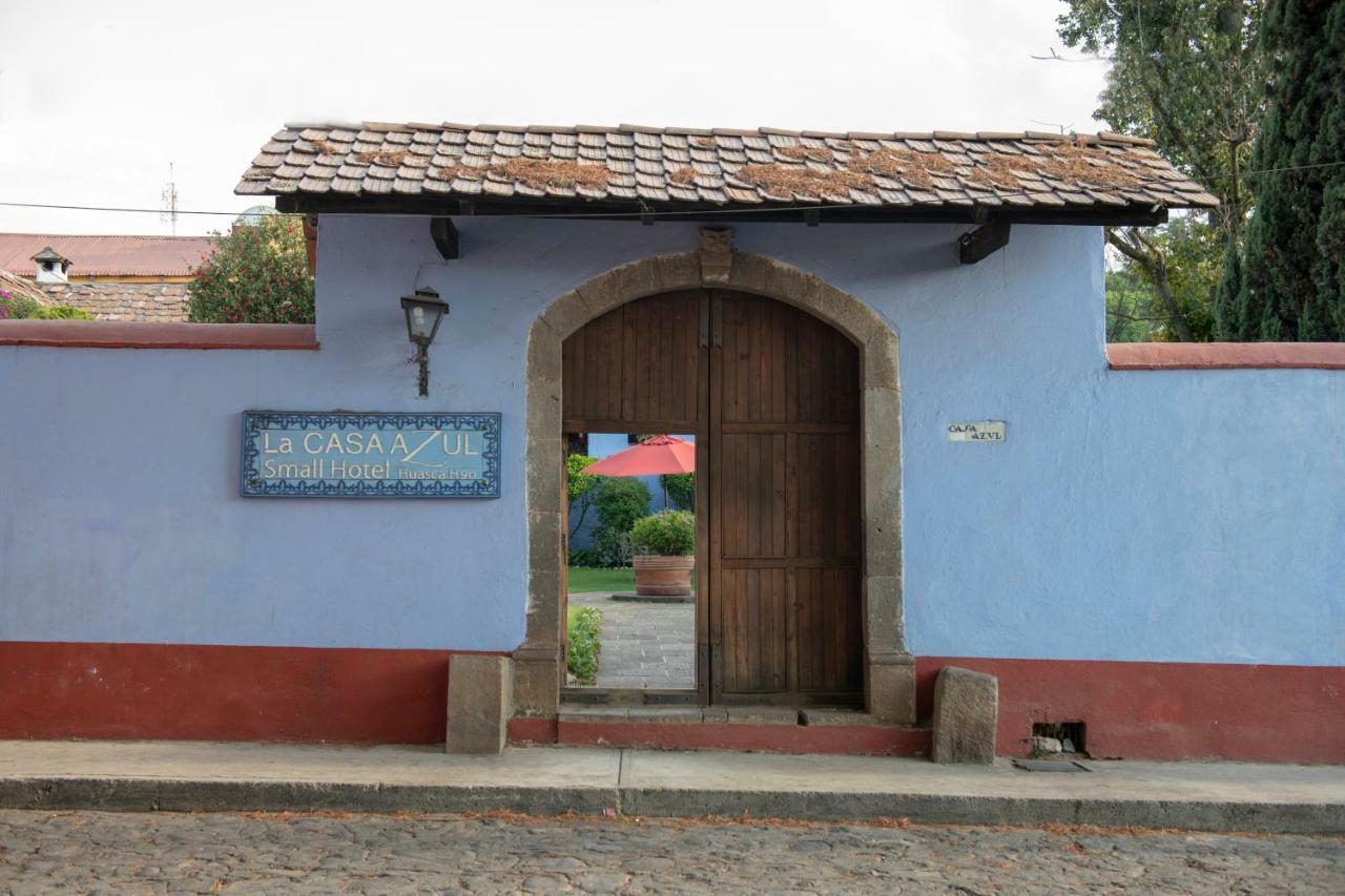 La Casa Azul Huasca Hotel Huasca de Ocampo Buitenkant foto